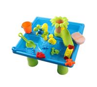 Water Table for Toddlers - Kids Play Water and Sand Activity Sensory Playset with 12 Pcs Accessories - Summer Outdoor Pool Backyard Toys - for Boys Girls 1.5+ Years Old (Dark Green, One Size)