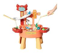 Water Table - Sand Table Play Set, Play Sink With Running Water, Summer Beach Girls Preschoolers Backyard Patio Beach Camping Daycare Home Bathroom Playroom