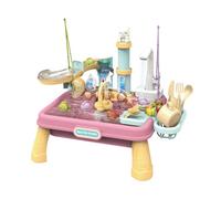 Water Table, Water And Sand Play Table, Outdoor Activity Tables Includes Accessories, Reinforced Frame And Weighted Base, For Sensory Development, Nursery Schools, Garden