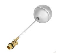 Water Tank Ball Valve, Stainless Steel Float Valve, Float Valve Ball Steel, 3.9Inches Small Cistern Float DN15 Water Tank Ball Valve Thread Adjustable Float Ball Sensor Hydraulics, for Water Tank