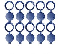 Water Tank Bottle Lid Cap Compatible With Peugeot For Bipper For Boxer 2008-2022 Car Windshield Cleaning Fluid Reservoir Cap Automotive Parts 71740943 643244 1556190(10PCS)