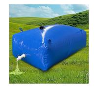 Water Tank Collapsible Storage Container Bag Bladder Bob with Valve for Agricultural Irrigation Camping Emergency Water 75-4029L(1x1x0.5m/500L/132gal)