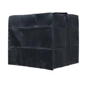 Water Tank Cover 1000 Liters IBC Tank Fittings For 275 Gallon Tote Cover(Black)