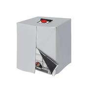 Water Tank Cover 1pc 210D Outdoor Zipper IBC Tote 275 Gallon 1000L Outdoor Water Tank Polyester All Purpose Covers(Silver)