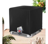 Water Tank Cover | Tarpaulin Sunshade for Outdoor - Protective Waterproof Tote 1000l,for Protective Against Strong Winds Rain Well Garden Patio Outdoor
