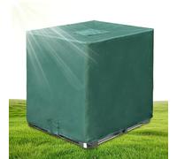 Water Tank Cover,Water Tank Container Cover,Waterproof 1000l Tote | for Lawn Rain Against Strong Winds Garden Outdoor Well Garden Yard Farm