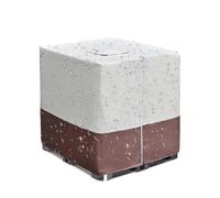 Water Tank Cover, Waterproof 275 Gallon Tote Protector, 47.24x39.37x45.67 inches Heavy-Duty Rain Barrel Cover for Outdoor Storage, Garden, Lawn, Patio, Yard, Snow & Rainwater Harvesting