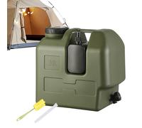 Water Tank for Camping | Resistant Leaks with Cleaning Brush | Drinking Water Storage Containers Jug for Outdoor Drinking Hiking Picnic Travel Survival Road Trip Hunting
