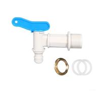 Water Tank Hose Adapter Featuring ABS Construction and Leakproof Valve Design for Stable Connection in Laboratory and Production Areas (C)