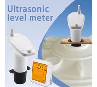 Water Tank Level Indicator - Ultrasonic Water Tank Liquid Level Meter | Ultrasonic Sensor with Digital Display, Digital Display Detector Meter for Home Reservoir, Industrial, Underground