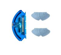 Water Tank Mop Cloth，Compatible for Rowenta，Compatible for Tefal，Explorer X-Plorer Serie 60 RR7455 RR7447WH Robot Vacuum Cleaner Spare Accessories Parts(Mop Cloth 2pcs and Water Tank 1pcs)