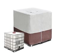 Water Tank Protective Cover | 420d Waterproof Water Barrel Protective Cover - UV-Resistant Shield Protector for Storage Lawn Yard Garden Patio Camping Backyard Winter
