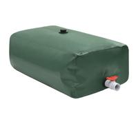 vidaXL Water Tank with Tap, Foldable Water Container, Water Storage Bladder Tank Bag for Emergency Water Delivery Irrigation, 360 L PVC