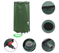 Water Tank with Tap Foldable Container Storage 100 L PVC vidaXL