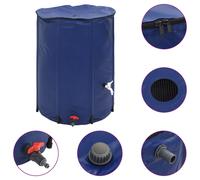 Water Tank with Tap Foldable Container Storage 750 L PVC vidaXL
