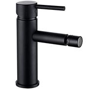 Water-tap,Round Matte Black Bidet Mixer Tap, Faucet Adjustable Aerator Anal Cleaning Bathroom Taps, Single Hole Clean Small Faucet,Style.1