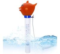 Water Temperature Tester - Waterproof Water Temperature Gauge for Pool | Easy Read Monitor Waterproof Portable Bathtub Accessories for Kids Baby Boys Girls