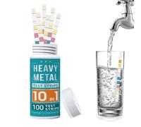 Water Test Kit for Spring Water,Easy to Read Multi Parameter Portable Quick Test - Water Test Kit for Well and Home | Tap Water Spa Bath Pond Drinking