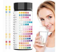 Water Test Strips - 16 In 1 Drinking Water Quality Kit, Lead Hardness PH Iron Copper Detector, Accurate Home-Lab Test | 100 Waters PH Strips for Well Tap Pool Aquarium Drinking Waters Safety Testing