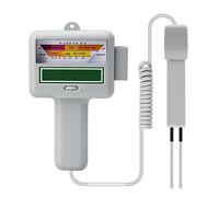 Water Tester 2-in-1 PH Chlorine Meter 0.5~6.0ppm Level Tester Pool Water Quality Monitor Handheld Analyzer For Swimming Spa Aquarium Multipurpose Accurate Easy