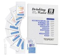 Water Testing Kit - 19 Indicators, 102 Strips - Drinking Water Test Kit with Escherichia coli, Hardness, Lead, Iron, Copper