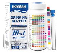 Water Testing Kits for Drinking Water 125 Strips, 18 in 1 Home Water Test