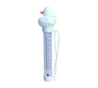 Water Thermometer | Duck Pool Water Temperature | Cute Animal Floating Waters Temperatures Gauge with Rope | Spa Bath Hot Tub Thermometers Meter for Outdoor & Indoor | Easy To Read