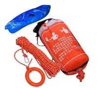 Water Throw Bag - High Visibility Floating, Line Kit, Urgent Waters Safety Tool, Lifesaving Rope System, Outdoors Marine Rescue Equipment | For Sailing River Rescues Response Kayak Adventure Use