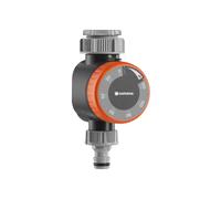Water Timer: Automatic timer for faucets 26.5 mm (3/4 inch) or 33.3 mm (G1), flexible watering time (5-120 min), easy insertion thanks to