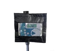 Water Timer Cover, Pack, Irrigation Device Protector with Clear Front, Weather Resistant Oxford Cloth Shield for Garden Hose Faucet