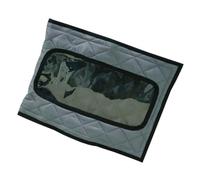Water Timer Cover with Tear Proof Fabric Featuring Visible, Grey