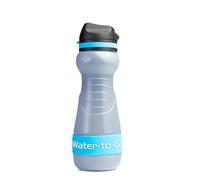 Water-to-Go Eco Active BPA-Free Filter Bottle & Purifier, 550ml, Blue