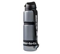 Water-to-Go Eco Active BPA-Free Filter Bottle & Purifier, 750ml, Black