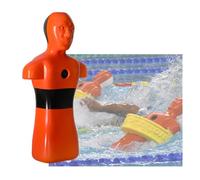 Water Training Dummy,39.4in Tall Fire Training Model,Drowning Prevention Teaching Tools,with 3 Inlet Holes,for Water Life Saving