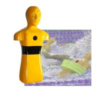Water Training Dummy,39.4in Tall Fire Training Model,Drowning Prevention Teaching Tools,with 3 Inlet Holes,for Water Life Saving