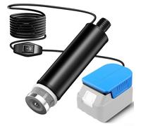 Water Transfer Pump Compatible with for Dewalt and for Bosch 18V Batteries, Submersible Water Pump for Pool and Outdoor Use(for BAT622)