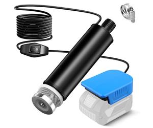 Water Transfer Pump for Bosch Professional 18V GBA Battery,30L/min,Lift 15FT,Max 7A Powered Water Pump, Deep Well Submersible Water Pu*mp for Garden, Camping, Kiddie Pool, Fish Tank