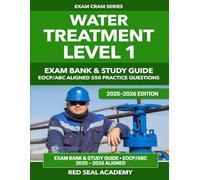 Water Treatment Level 1 (RED SEAL ACADEMY EXAM CRAM SERIES)