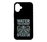 Water Treatment Operator Industrial Plant Job Case for iPhone 16 Plus