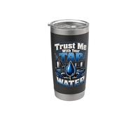Water Treatment Operator Utility Worker Humor Stainless Steel Insulated Tumbler