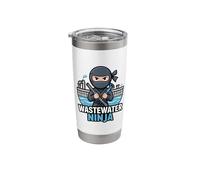 Water Treatment Plant Operator - Wastewater Ninja Stainless Steel Insulated Tumbler