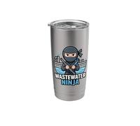 Water Treatment Plant Operator - Wastewater Ninja Stainless Steel Insulated Tumbler