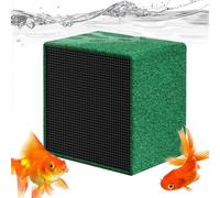 Water Trough Purifier Cube - 3.94x3.94x3.94in, Natural Charcoal, Fish Tank Waters Purifiers Cubes, Eco Aquatic Life Protector, Submersible Bio Filtration Brick | With Slow Release Absorption For Pond