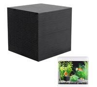 Water Trough Purifier Cube 4x4x4in Strong Filtration Aquarium Carbon Reusable Livestock Water Tank with Honeycomb Structure for Ponds Fish Tank Water Trough Purifier Cube