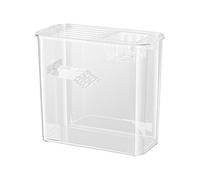 Water Turtle Tank - 31 x 28 x 15.5 cm Rearing Turtles and Fish Multifunctional Turtle Tank with Climbing Frame Transparent Aquariums for Raising Water and Landscapes