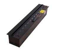 Water Vapor Electric Fireplace Stove Electronic Fireplace Stainless Steel Electric Fireplace 3D Flame, Atomized Fireplace with Heating Function,Suitable for Living Room, Hotel Wat,Multicolor,1800mm