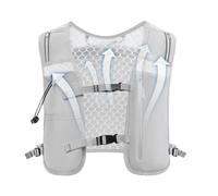 Water Vest, 4L Lightweight Running Hydration Vest With Adjustable Chest Straps, Reflective Water Bladder Bag For Men, Trail Race, Cycling, Hiking, Camping, And Jogging, 14.17x11.81x1.18 In