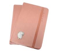 Water Vole Pair of Notebooks A6 or A5 Notepad Multiple Colours Gift 389
