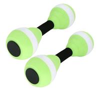 Water Weights - 2 Pieces Water Exercise Assembly Water Dumbbells Pair EVA Foam Aqua Barbells, Light Water Fitness Equipment for Water Aerobics, Pool Training Tools for Weight Loss