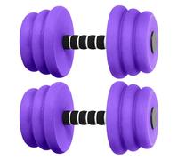 Water Weights - Dumbbells Pool Exercise Equipment | Water Dumbbells for Strength Training 2 Pieces | for Men, Women, Adults, Kids, Seniors, Workouts